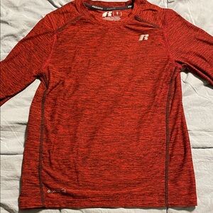 Russell Athletic Heathered Red Performance Shirt